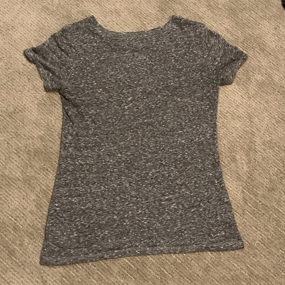 Heather Gray American Eagle Graphic T - Picture 2 of 4